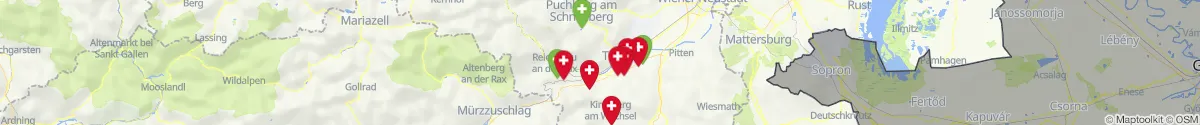 Map view for Pharmacies emergency services nearby Breitenstein (Neunkirchen, Niederösterreich)